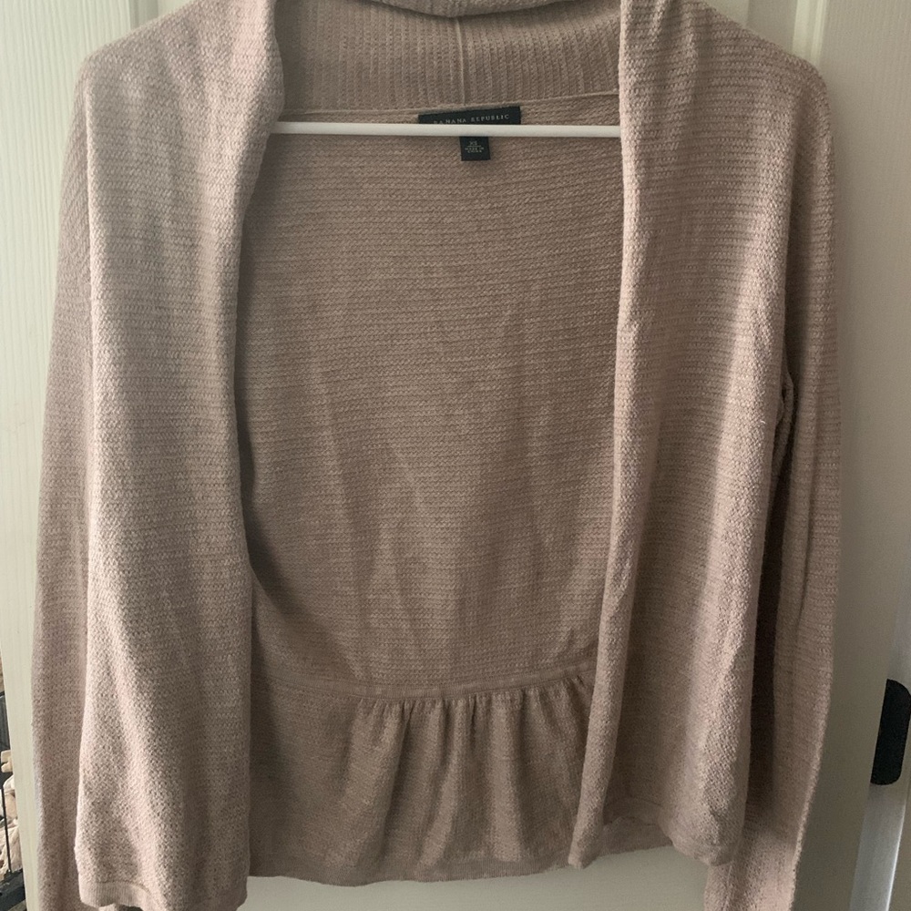 Banana Republic Pleated Cardigan